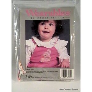 "Duck" Wearables to Cross Stitch by Golden Bee Inc. #60260